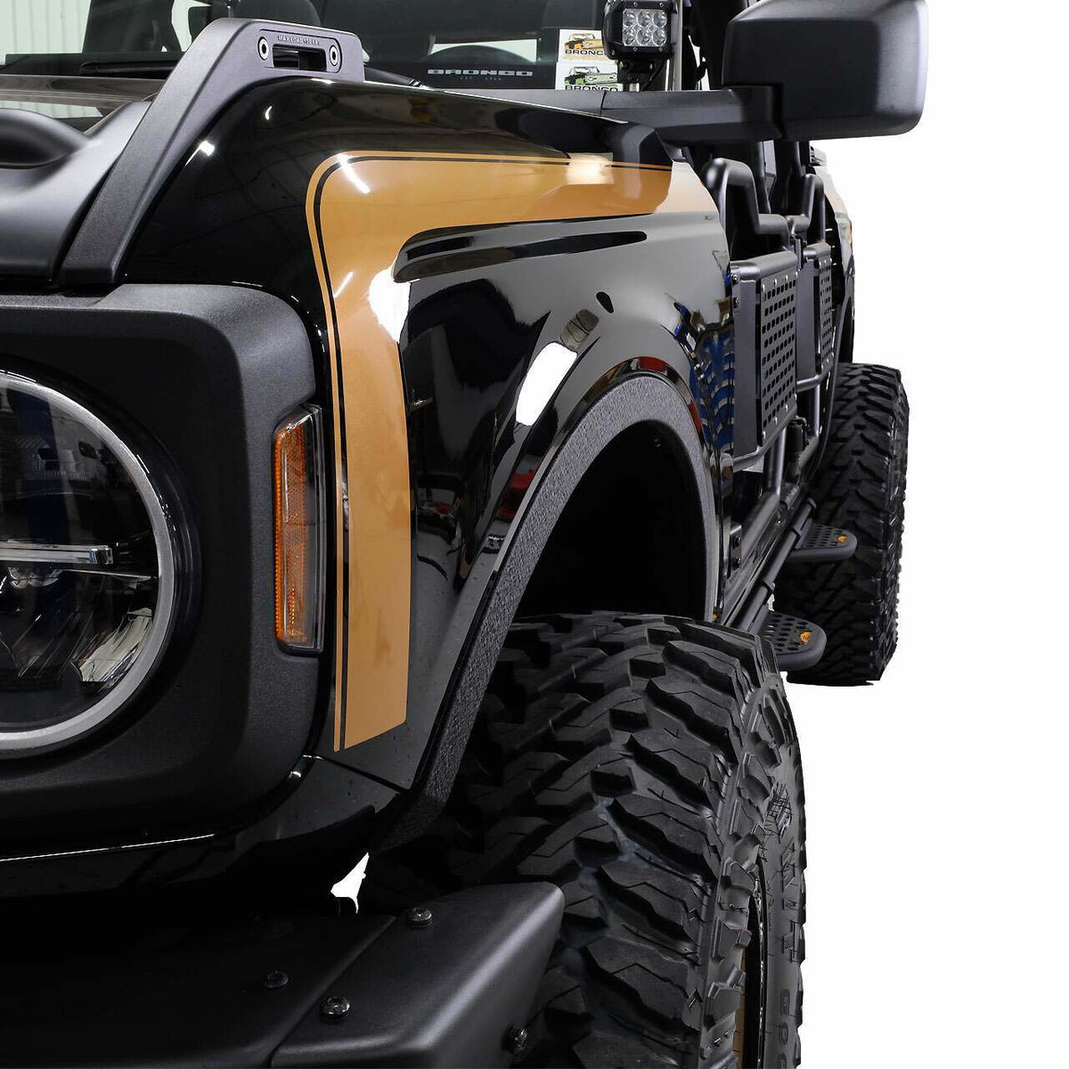 IAG Performance I-Line No Drill Fender Delete Kit (2021-2025 Ford Bronco) - IAG-BDY-F3068