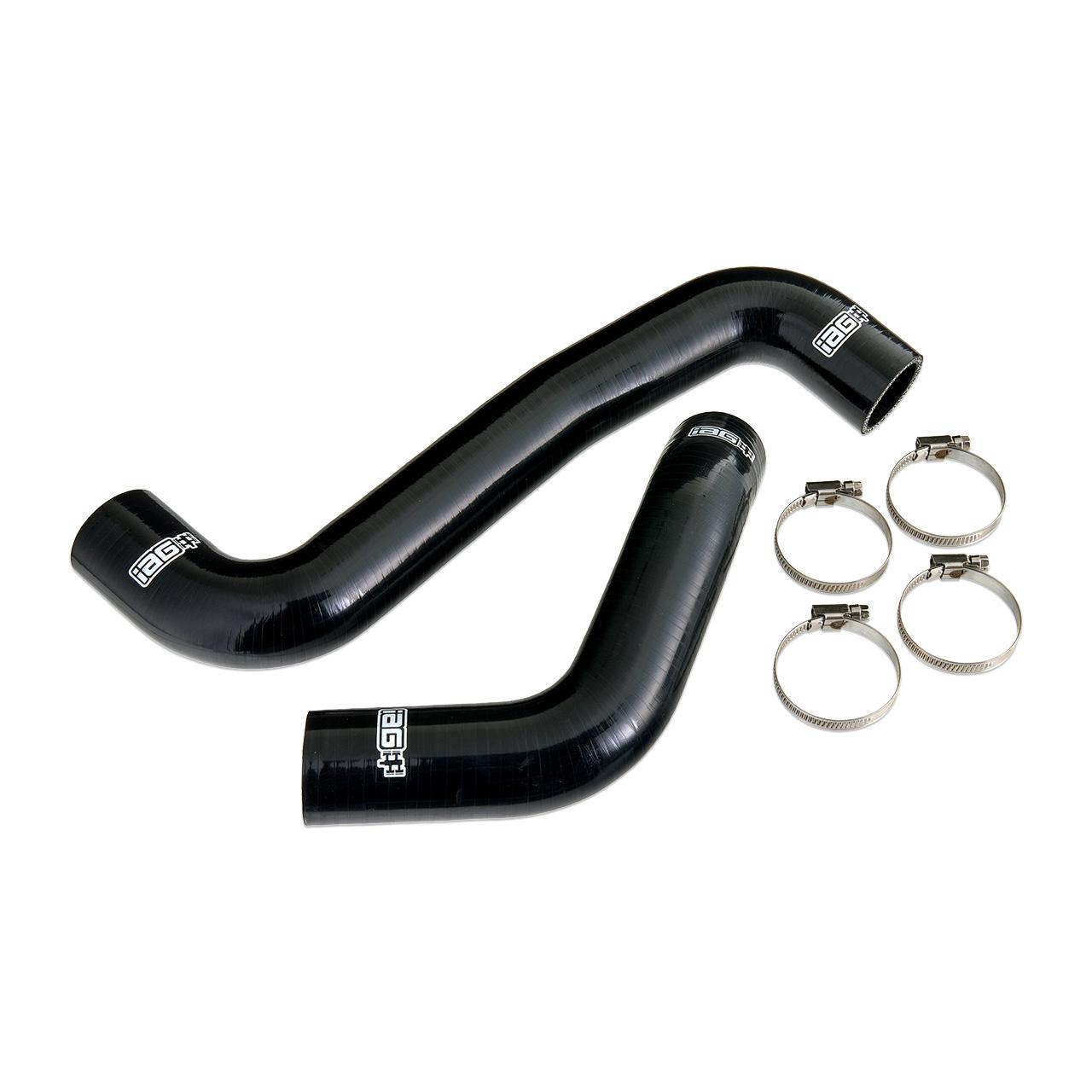 IAG Performance Iag Silicone Radiator Hose Kit For 08-14 Wrx 08-21 Sti - Black (2008-2021 Subaru Impreza, Subaru WRX, Subaru WRX STI) - IAG-ENG-2305BK