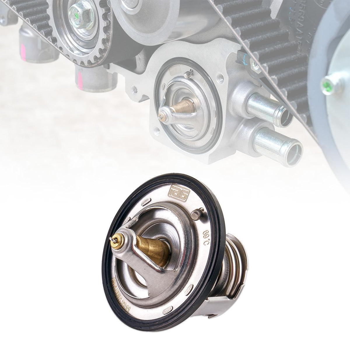 IAG Performance Iag 156 Degree Low Temperature "Ej" Thermostat (2002-2021 Subaru Impreza, Subaru WRX, Subaru WRX STI) - IAG-ENG-2311