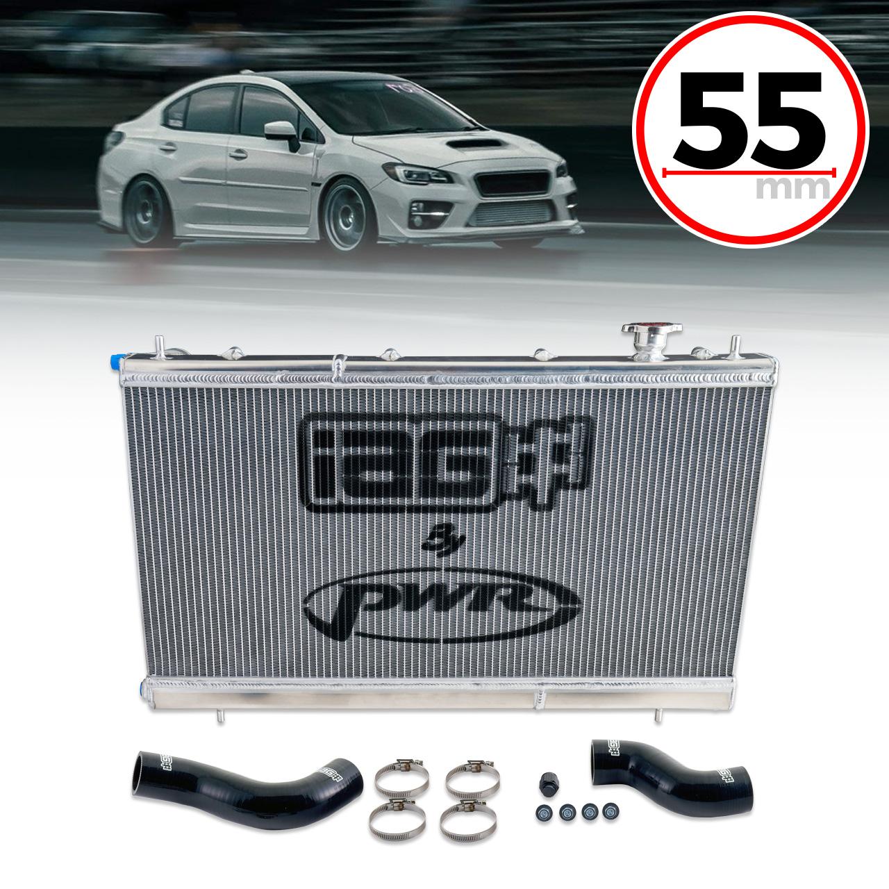 IAG Performance Iag Triple Pass Street Series Radiator (55Mm) For Va Subaru (2015-2021 Subaru WRX) - IAG-ENG-2336