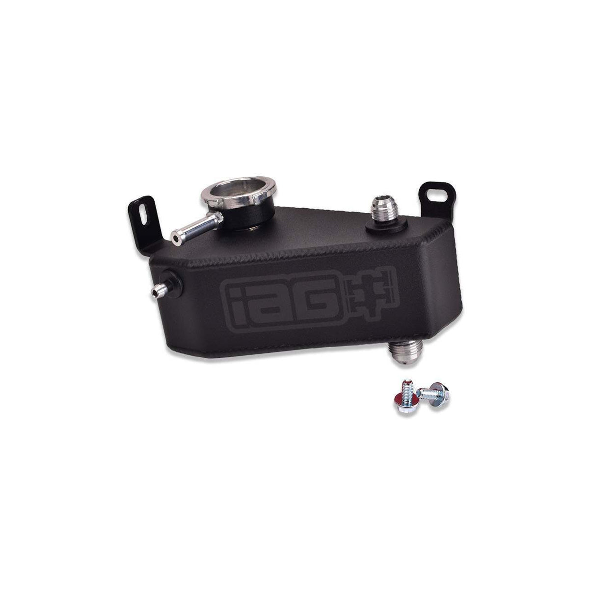 IAG Performance Coolant Expansion Tank (Black) (2002-2007 Subaru Impreza) - IAG-ENG-5301BK