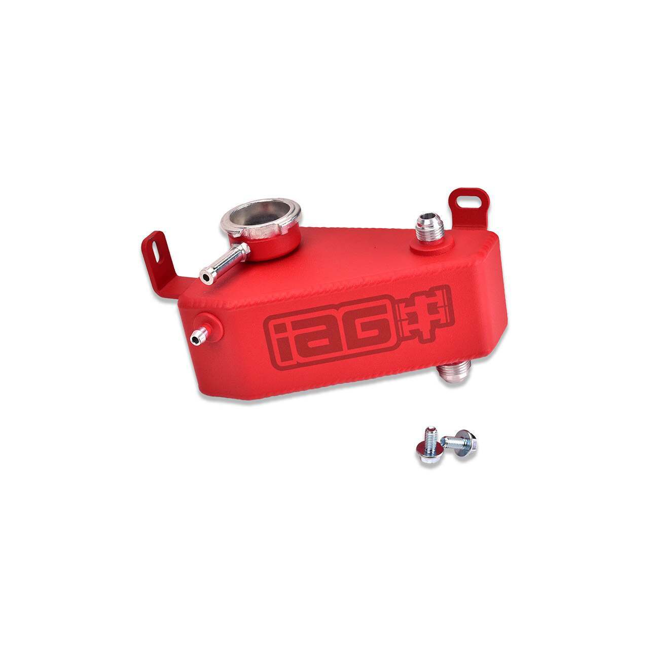 IAG Performance Coolant Expansion Tank (Red) (2002-2007 Subaru Impreza) - IAG-ENG-5301RD