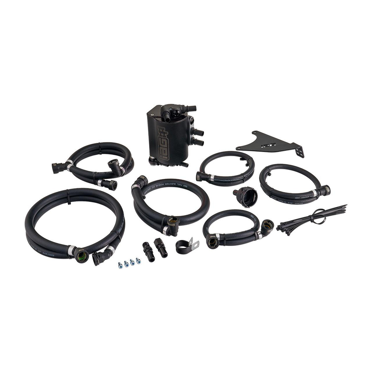 IAG Performance Air Oil Separator Aos 20+ Outback Xt - Black (2020-2025 Subaru Outback) - IAG-ENG-7191BK