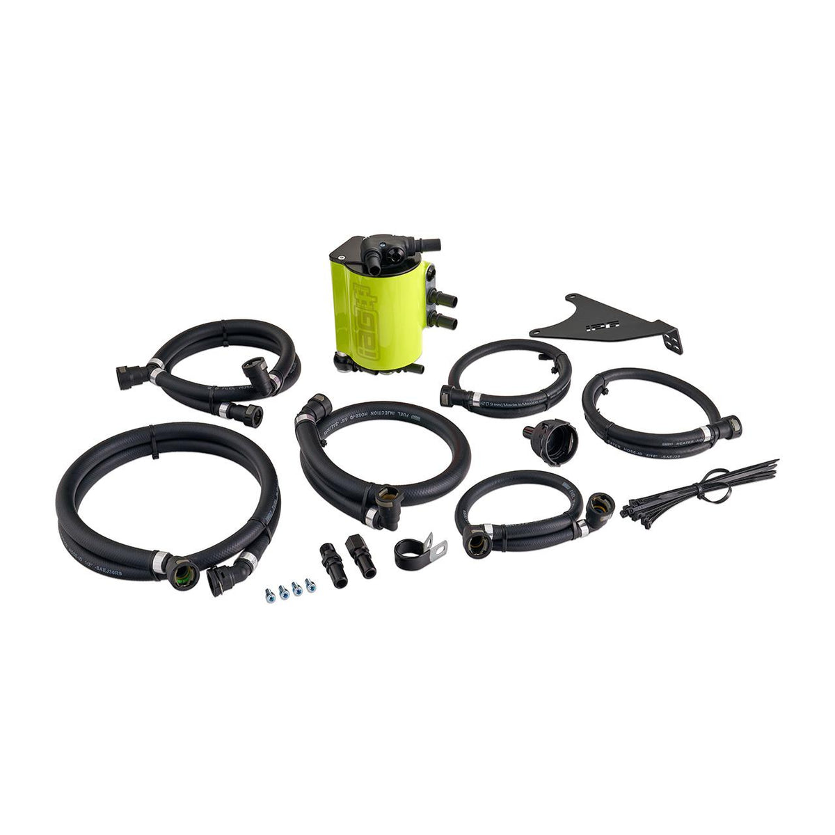 IAG Performance Air Oil Separator Aos 20+ Outback Xt - Neon Yellow (2020-2025 Subaru Outback) - IAG-ENG-7191NY