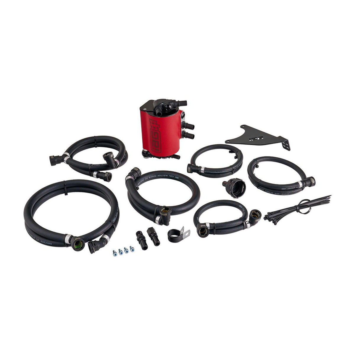 IAG Performance Air Oil Separator Aos 20+ Outback Xt - Red (2020-2025 Subaru Outback) - IAG-ENG-7191RD