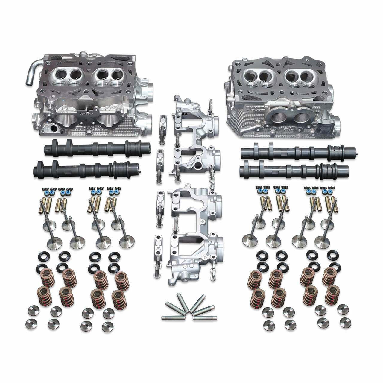 IAG Performance 1150 Cnc Ported Drag D25 Cylinder Head Package W/ Gsc S3 Cams &Amp; Lifters (2006-2014 Subaru Fitment) - IAG-ENG-H115DL3