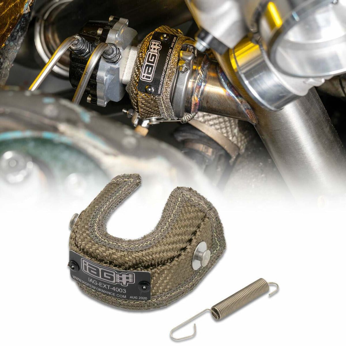 IAG Performance Heat Shield Blanket For 38Mm Mv-S Style External Wastegates - IAG-EXT-4003
