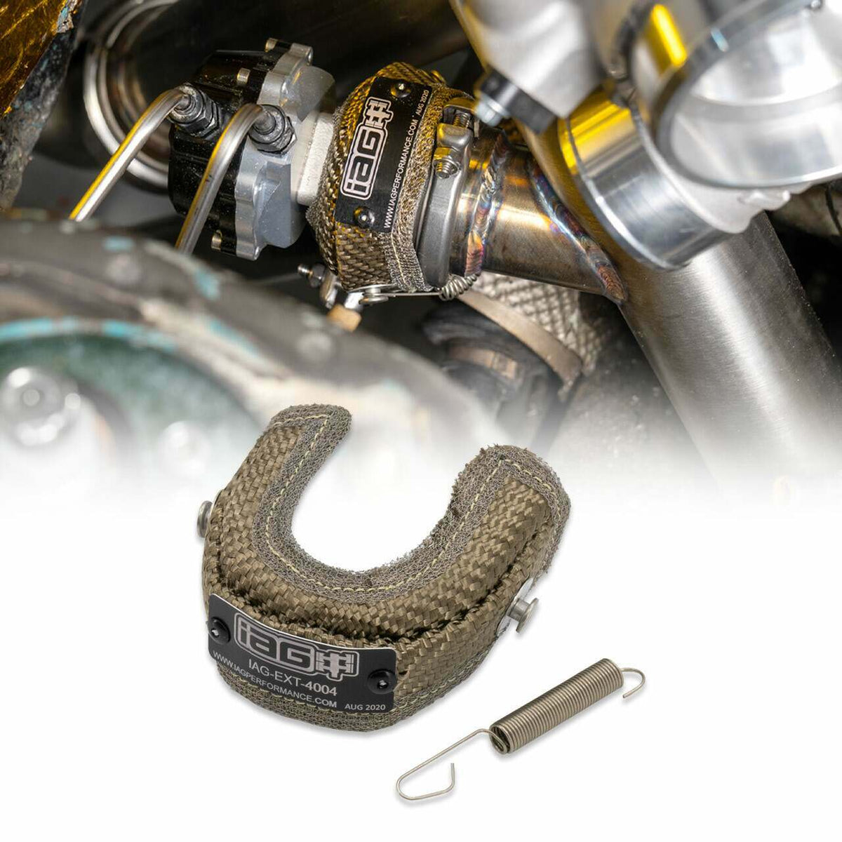 IAG Performance Heat Shield Blanket For 44Mm Mv-R Style External Wastegates - IAG-EXT-4004