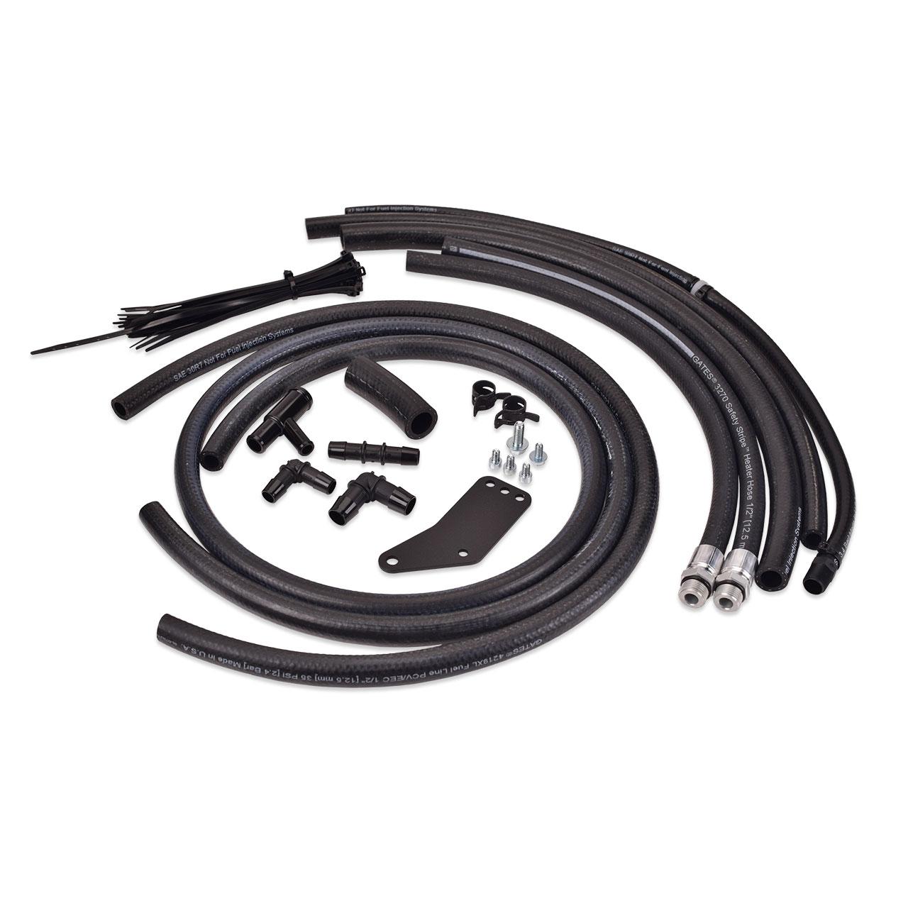 IAG Performance V2 Street Series Aos Replacement Hose Line And Hardware Install Kit (2002-2007 Subaru Impreza) - IAG-RPL-7150IK
