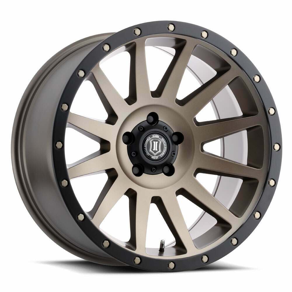 Icon ALLOYS COMPRESSION BRONZE - 20 X 10 / 5 x 150 / -19MM / 4.75" BS (2007-2021 LX570, Land Cruiser, Tundra) - 2020105547BR