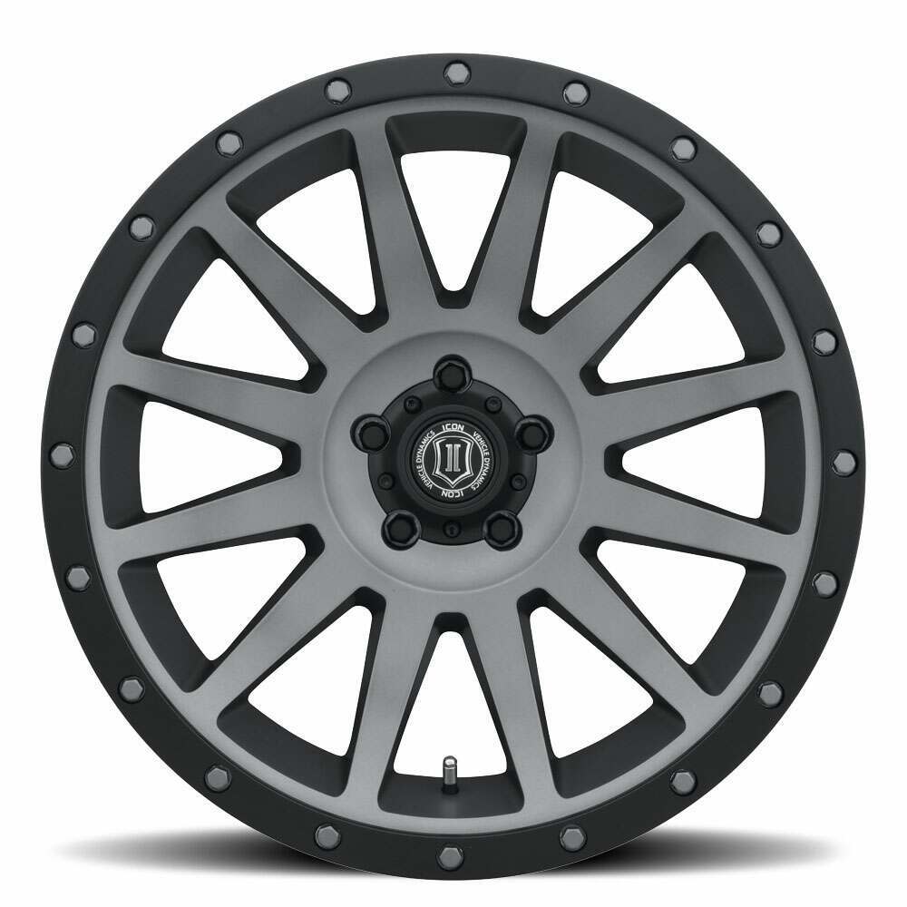 Icon ALLOYS COMPRESSION TITANIUM - 20 X 10 / 6 x 135 / -19MM / 4.75"BS (2004-2022 Expedition, F-150) - 2020106347TT