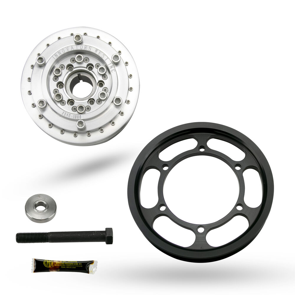 Metco ICPLSA-6 Interchangeable Crank Pulley Kit, Innovators West Balancer & 9.10" Crankshaft Ring