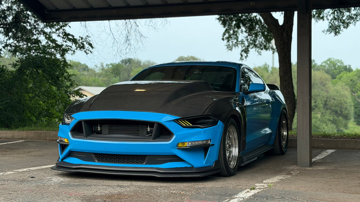Lenz Composites V2 LED headlight intake duct