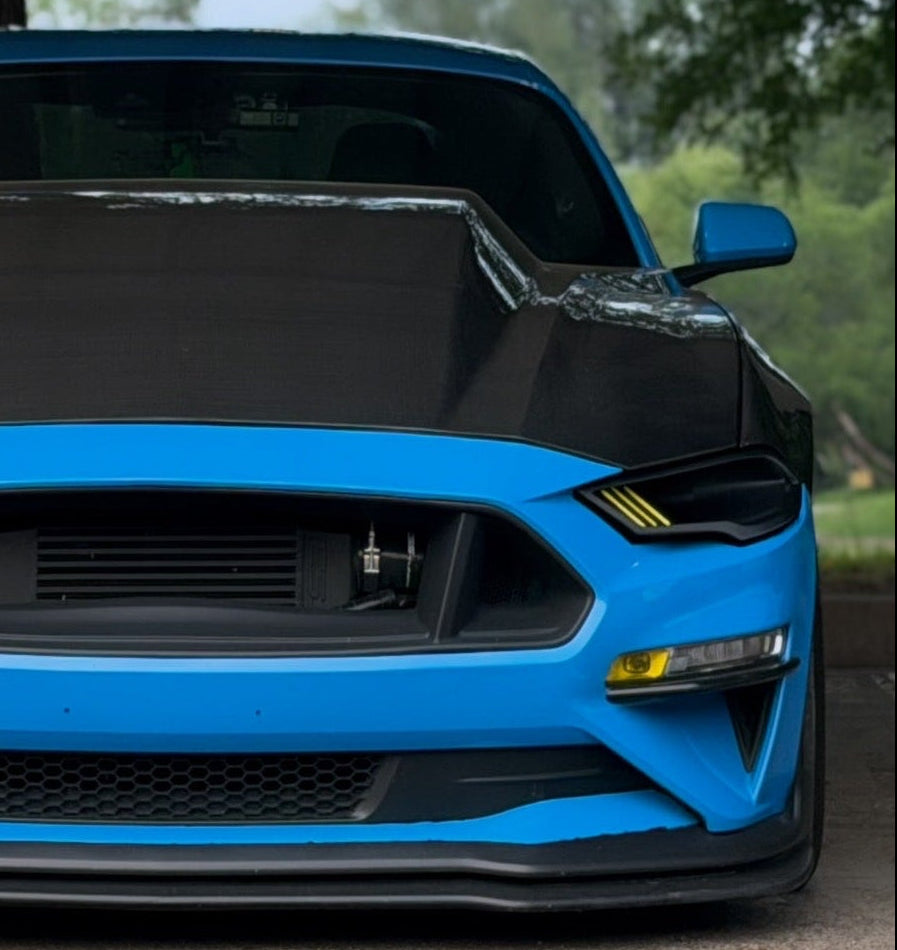 Lenz Composites V2 LED headlight intake duct