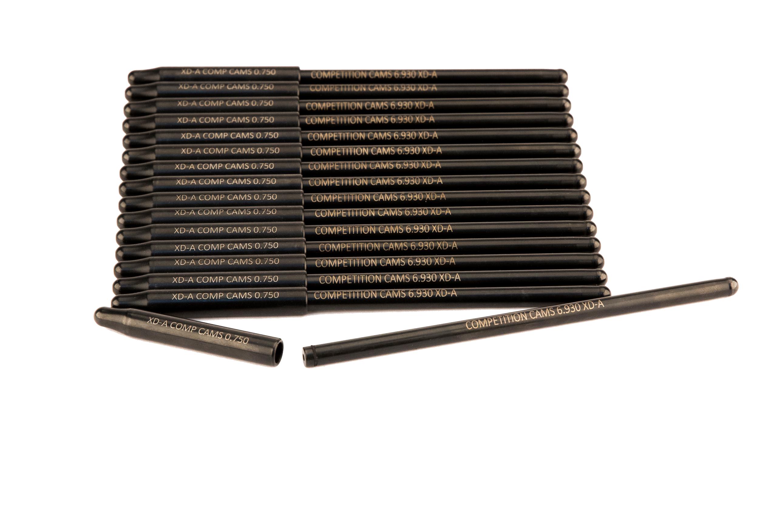 Comp Cams XD-A 8.160 to 8.392 Inch Adjustment Range Pushrod Set - 896809-16