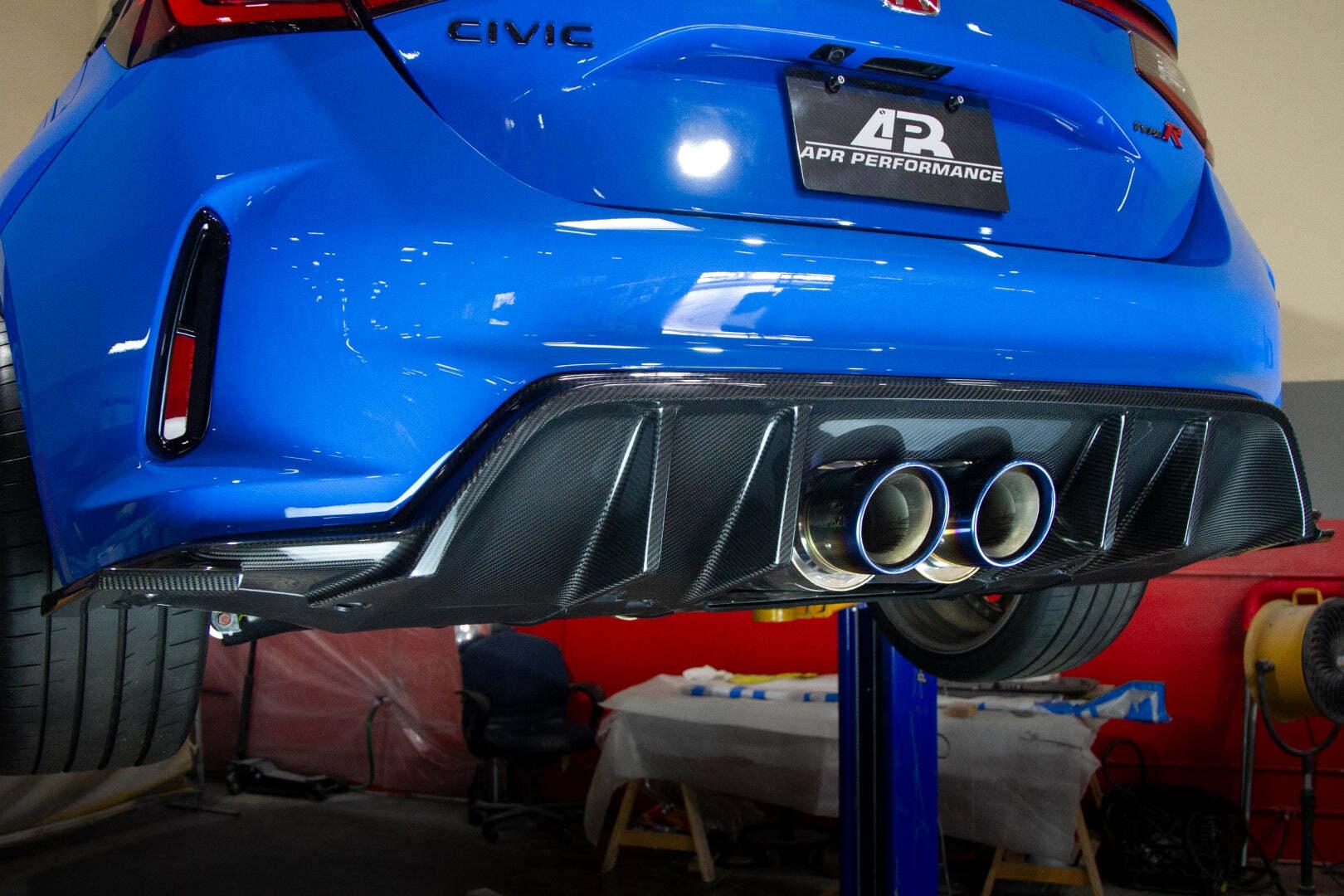 APR Performance Honda FL5 Civic Type R Rear Diffuser 2023 - Current  - AB-923005