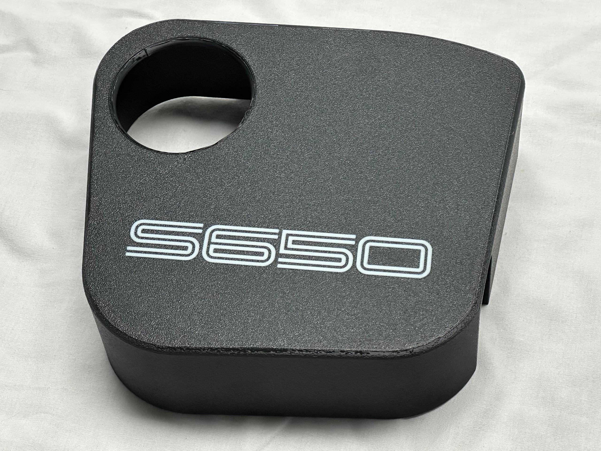 Anchor Room Coolant Tank Cover with S650 Text - Blue (2024-2026 Mustang) - 24FM_BC_CT_S650_B