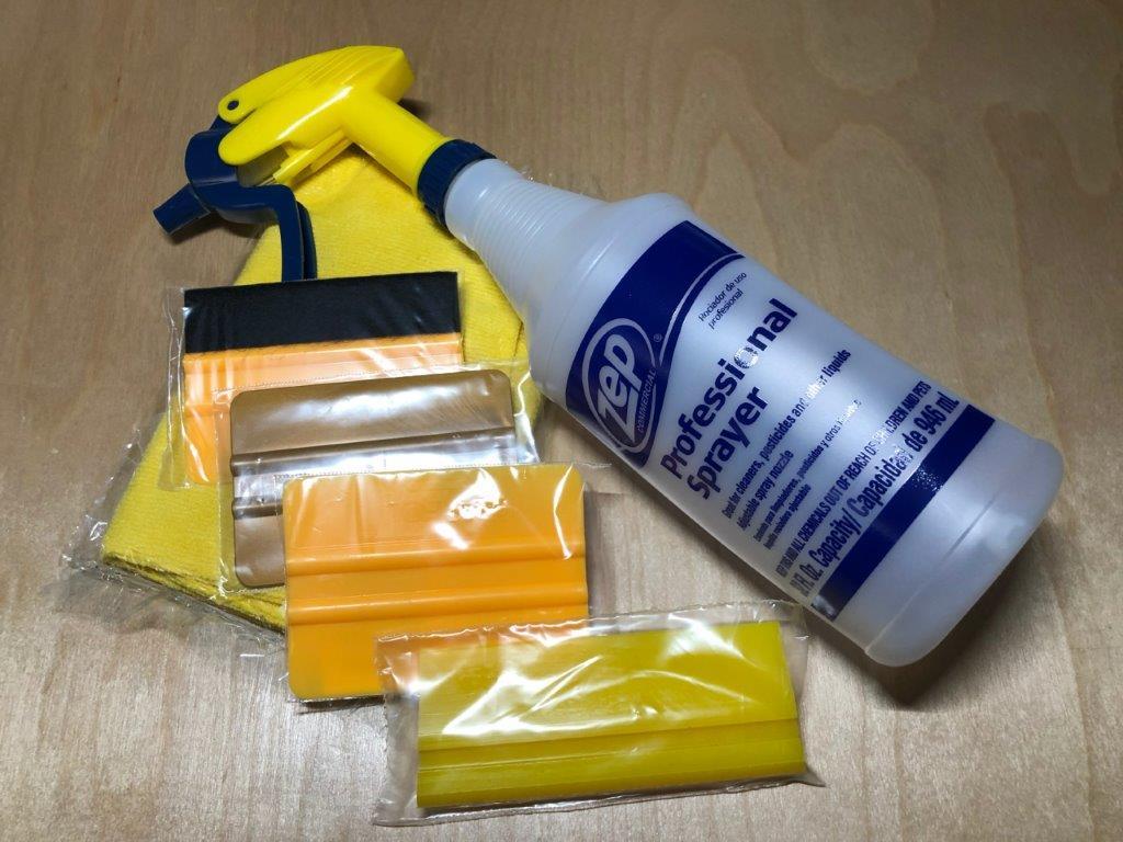 Anchor Room Installation Kit - Vinyl - Squeegee - Plastic - INST_PL