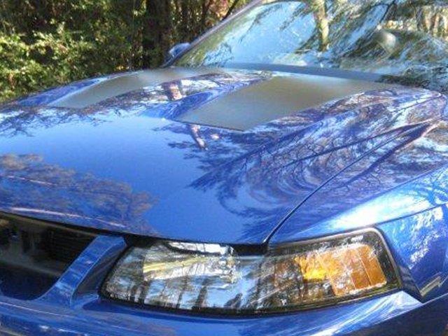 Anchor Room Hood Center Decal Kit (2003-2004 Cobra) - Silver - 03FC_HCC_S