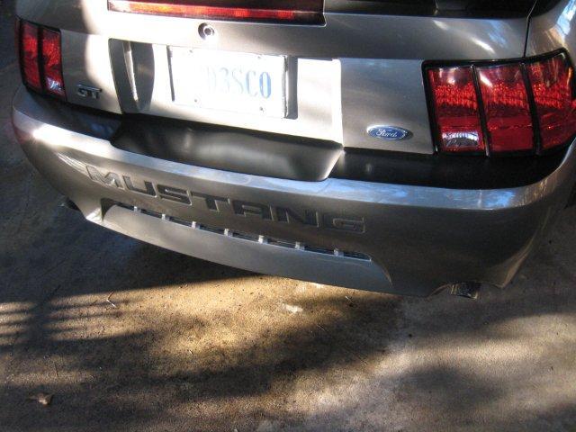 Anchor Room Complete Top Bumper Panel (1999-2004 Mustang) - Black - Gloss - 99FM_TBC_G