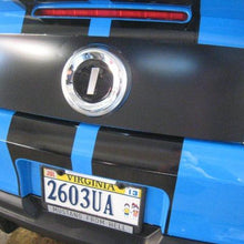 Anchor Room Trunk Center Black Out Panel (2010-2012 Mustang) - Gloss White - 10FM_B_GW