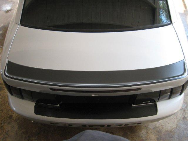 Anchor Room Vinyl Spoiler Black Pack (2003-2004 Cobra) - Red  - 03FC_SBP_R