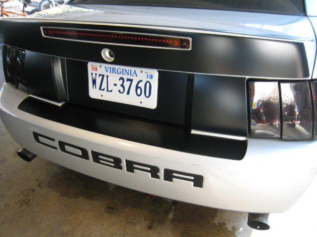 Anchor Room Complete Black Pack (2003-2004 Cobra) - Black - Gloss - 03FC_CBP_G