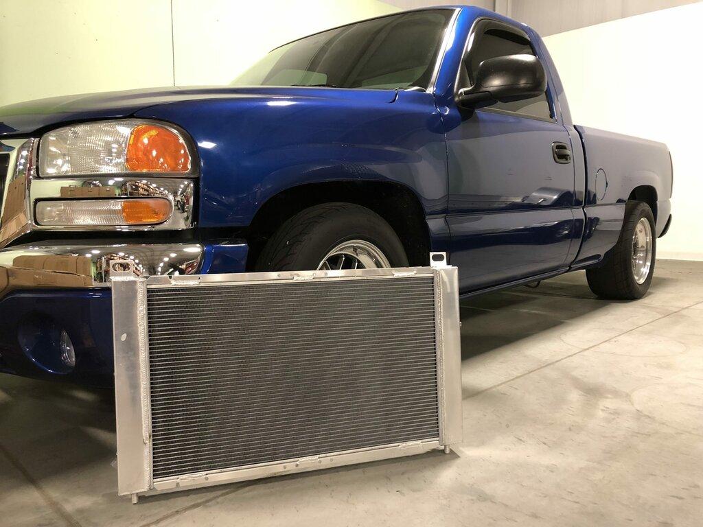 On3 Performance Silverado / Sierra 1500 Oversized Aluminum Radiator Upgrade - GMRad