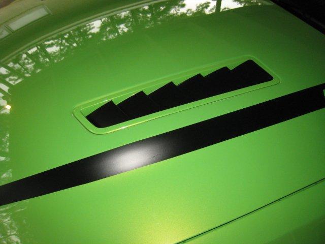 Anchor Room Hood Line Accents (2013-2014 Mustang GT) - Azure , 302 - 13FM_HL3_GB
