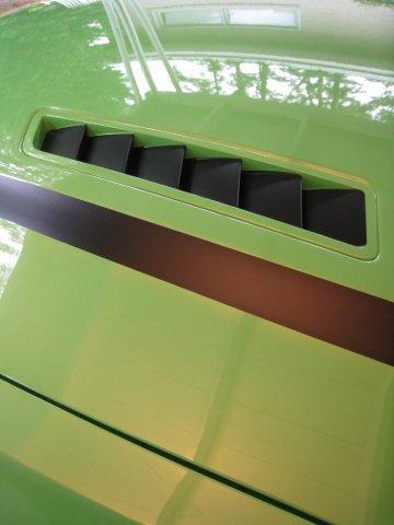 Anchor Room Hood Line Accents (2013-2014 Mustang GT) - Azure , 302 - 13FM_HL3_GB