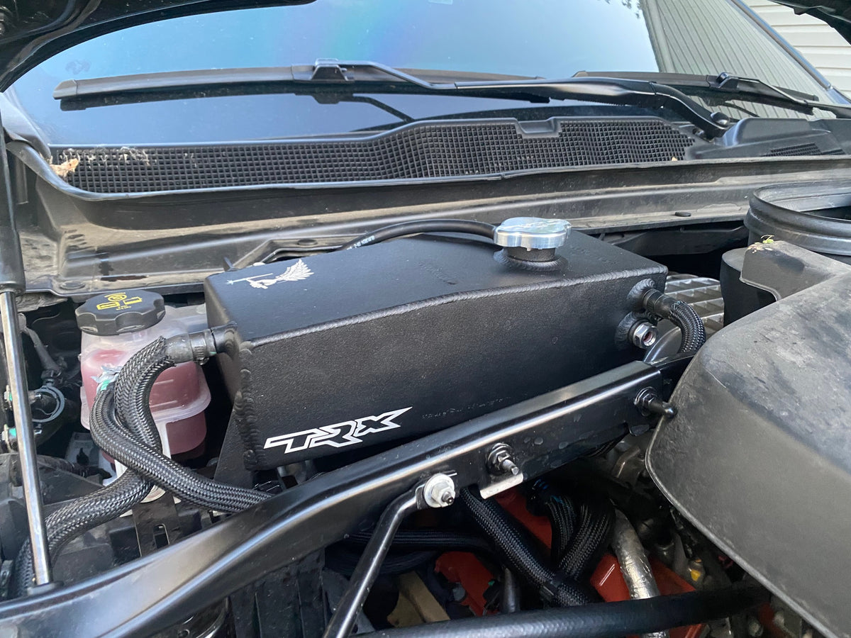 FENFABrication Ram TRX Aluminum Coolant Tank