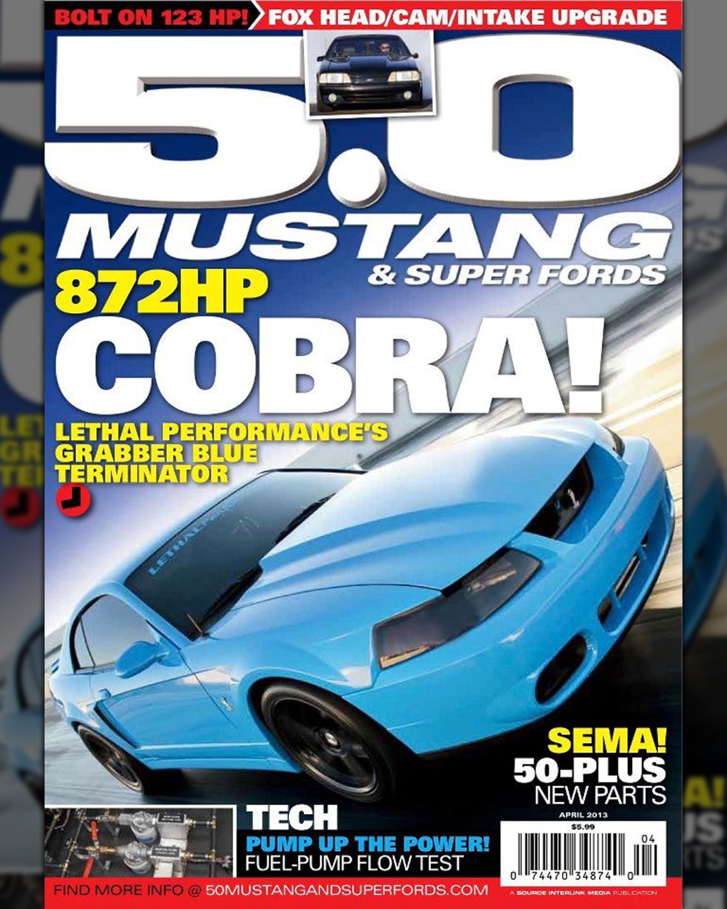 Our 2003 Cobra on the cover of a magazine