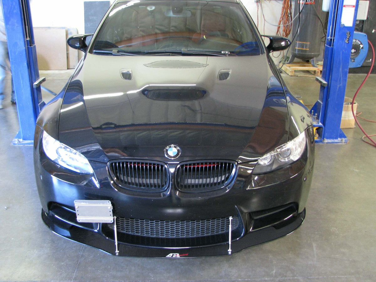 APR Carbon Fiber Wind Splitter With Rods (2006-2013 E92 M3) - CW-549003