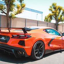 APR Carbon Fiber License Plate Backing (2020-2021 Corvette C8) - CBX-C8LIC