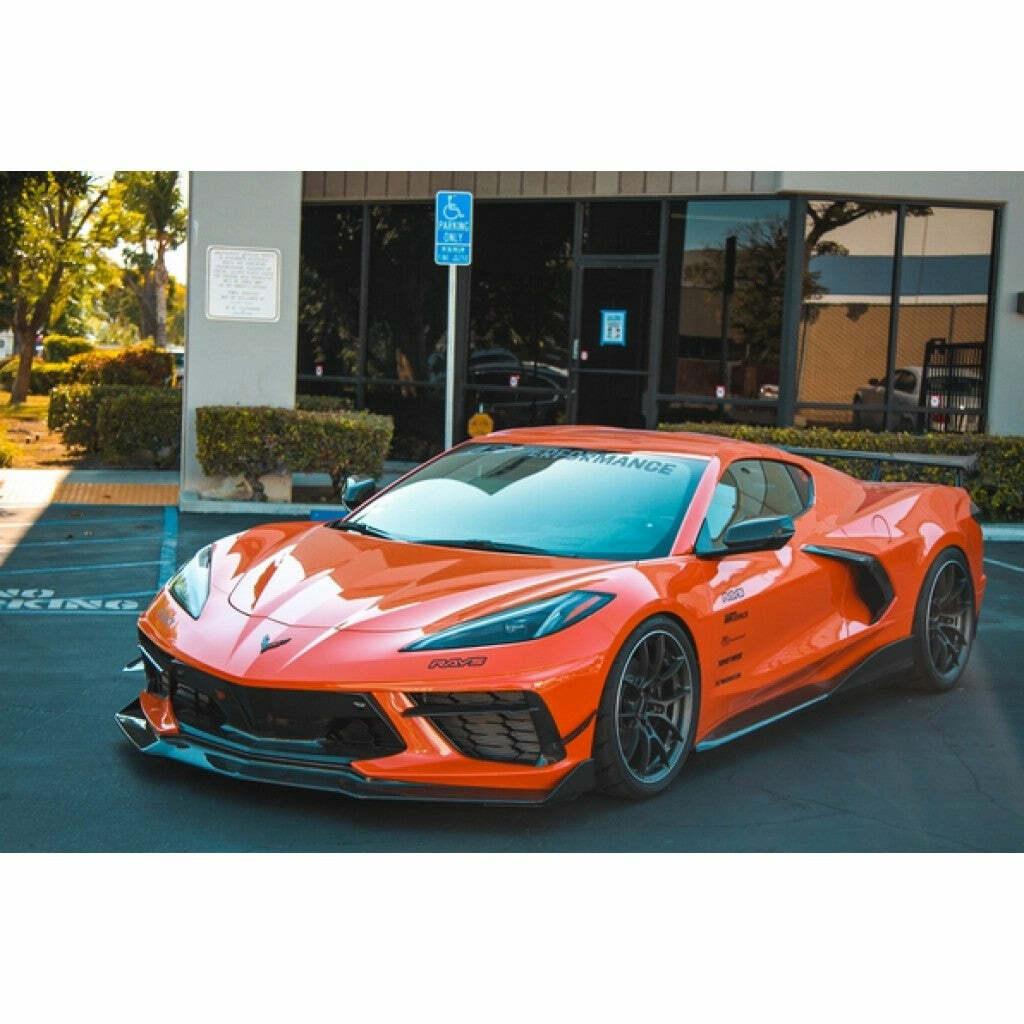 APR Performance Carbon Fiber Side Rocker Extensions C8 (2020+ Corvette C8) - FS-208005