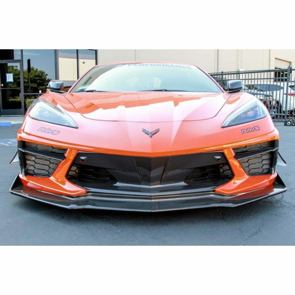 APR Performance Carbon Fiber Front Airdam (2020+ Corvette C8) - FA-208005