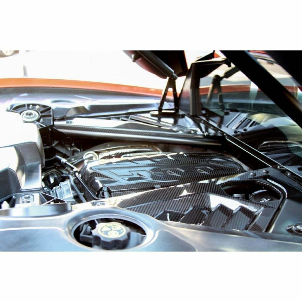 APR Performance Carbon Fiber Engine bay Apperance Package Corvette c8 (2020+ Corvette C8) - CBE-C8ENGPKG