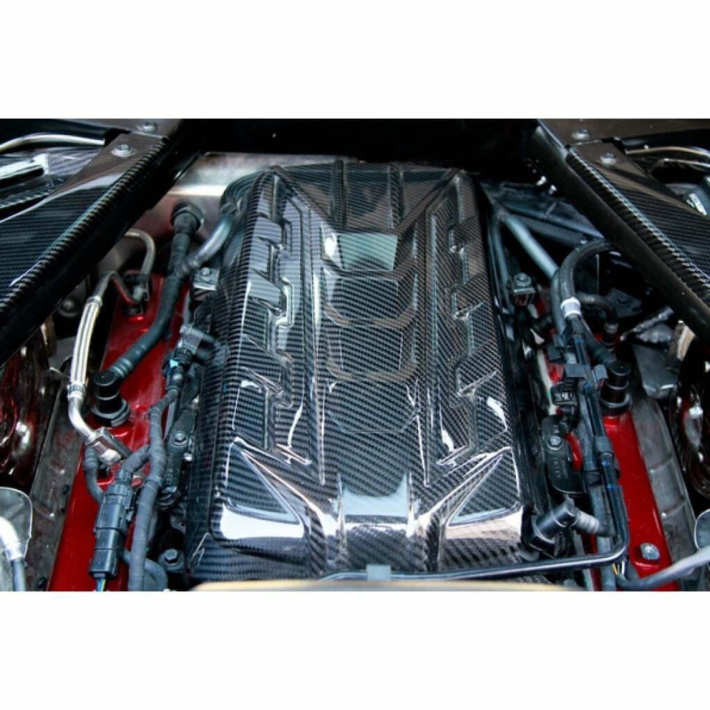 APR Performance Carbon Fiber Engine bay Apperance Package Corvette c8 (2020+ Corvette C8) - CBE-C8ENGPKG
