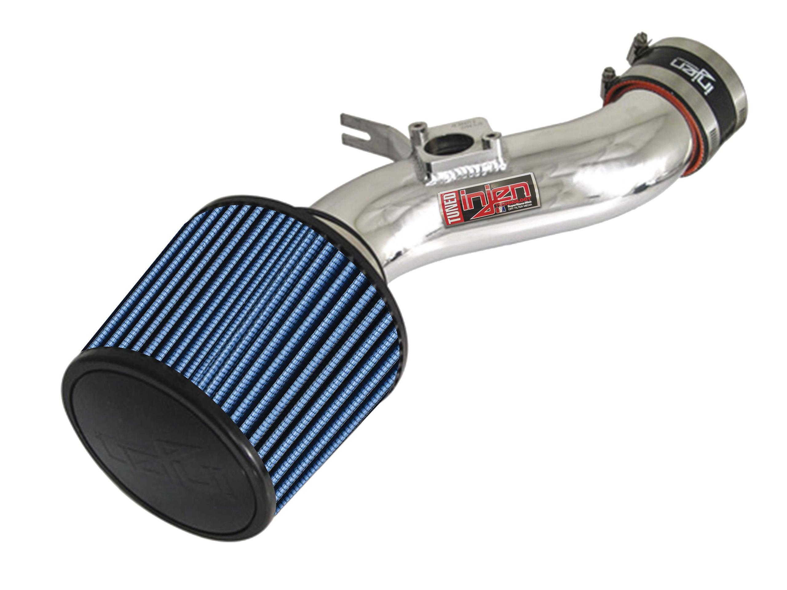 Injen IS short ram air intake system with SuperNano-Web Dry Air filter (2002-2007 Impreza WRX, Impreza WRX STI 2.0L Turbo, 2.5L Turbo) - IS1200P