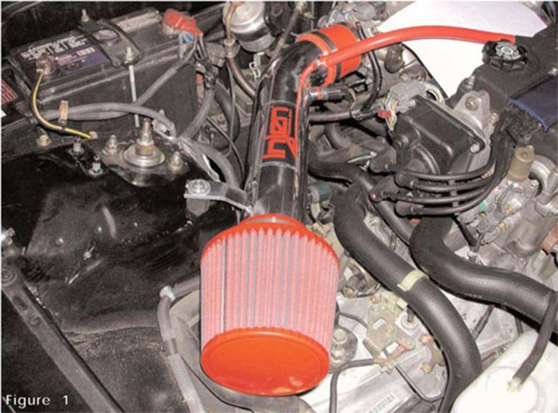 Injen IS short ram air intake system with SuperNano-Web Dry Air filter (1999-2000 Civic Si DOHC 1.6L) - IS1560P