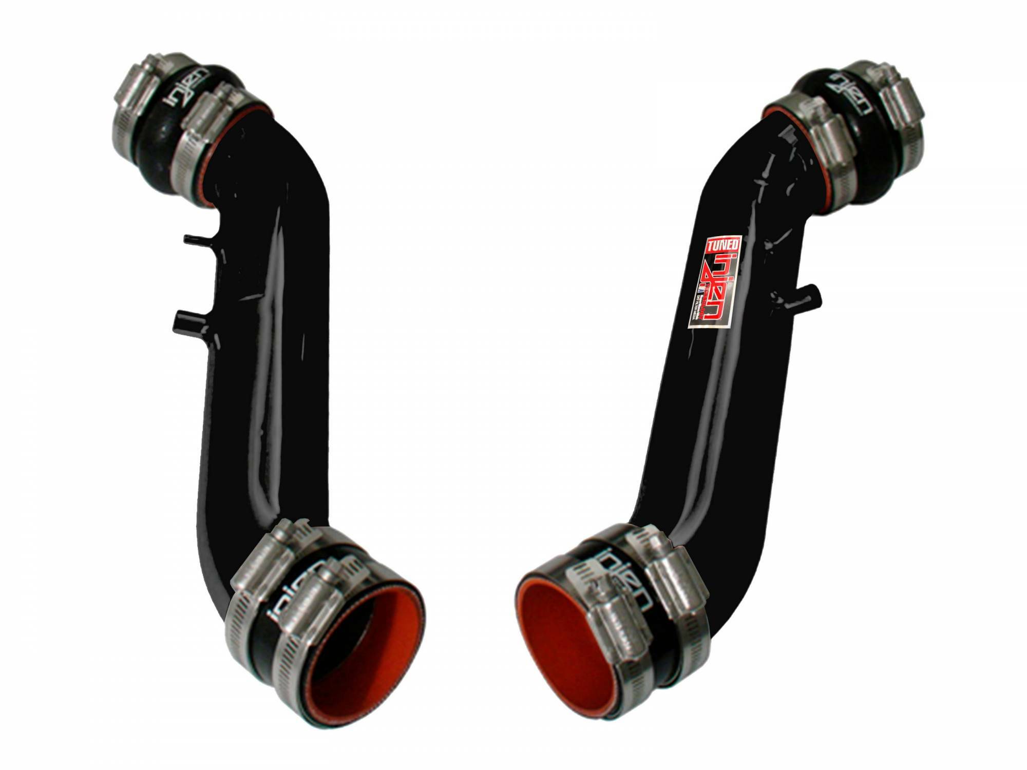 Injen IS Twin-Tuned air intake pipes with hose and clamps "Uses factory air box assembly" (1993-1996 300Z 3.0L) - IS1981BLK
