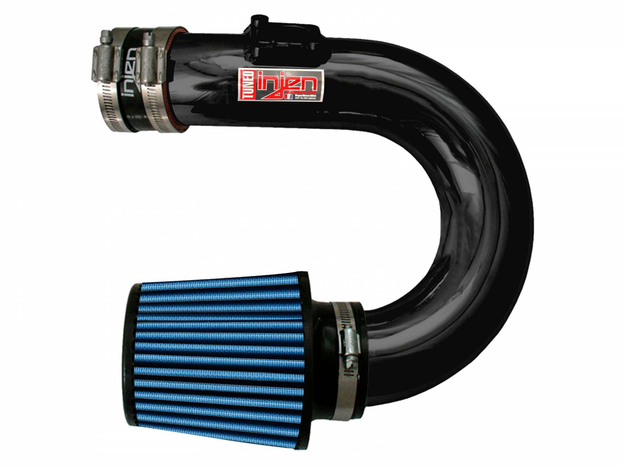 Injen IS short ram air intake system with SuperNano-Web Dry Air filter (2000-2004 Celica GT 1.8L) - IS2035BLK