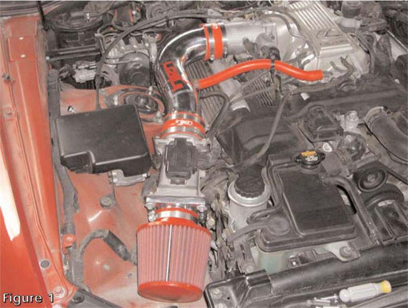 Injen IS short ram air intake system with SuperNano-Web Dry Air filter and heat-shield (1992-1995 SC400 4.0L) - IS2085P