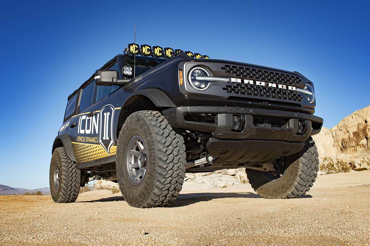 Icon Front 2.5 VS Internal Reservoir Coilover Kit (2021-2025 Ford Bronco) - 48600