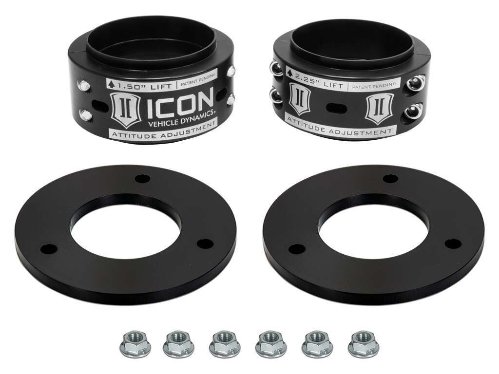 Icon 17-20 FORD RAPTOR .5-2.25" AAC FRONT LEVELING KIT (2017-2020 F-150) - IVD6130B