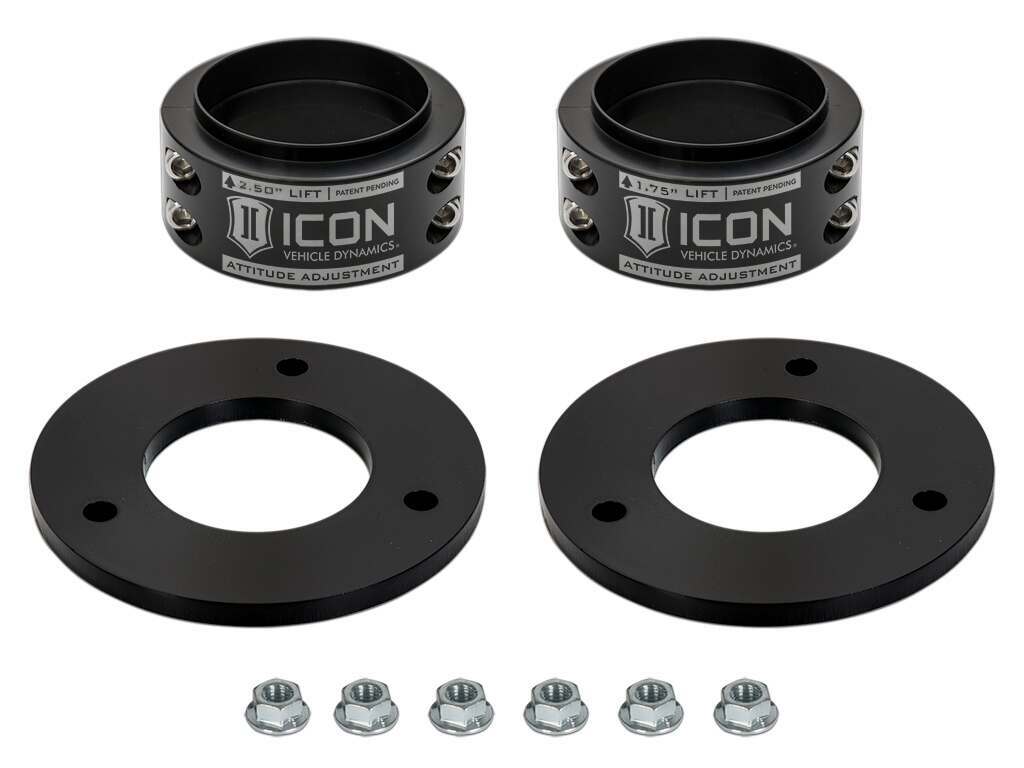 Icon 21-23 Raptor .5-2.50” Aac Front Leveling Kit Non 37 Pack - IVD6135B
