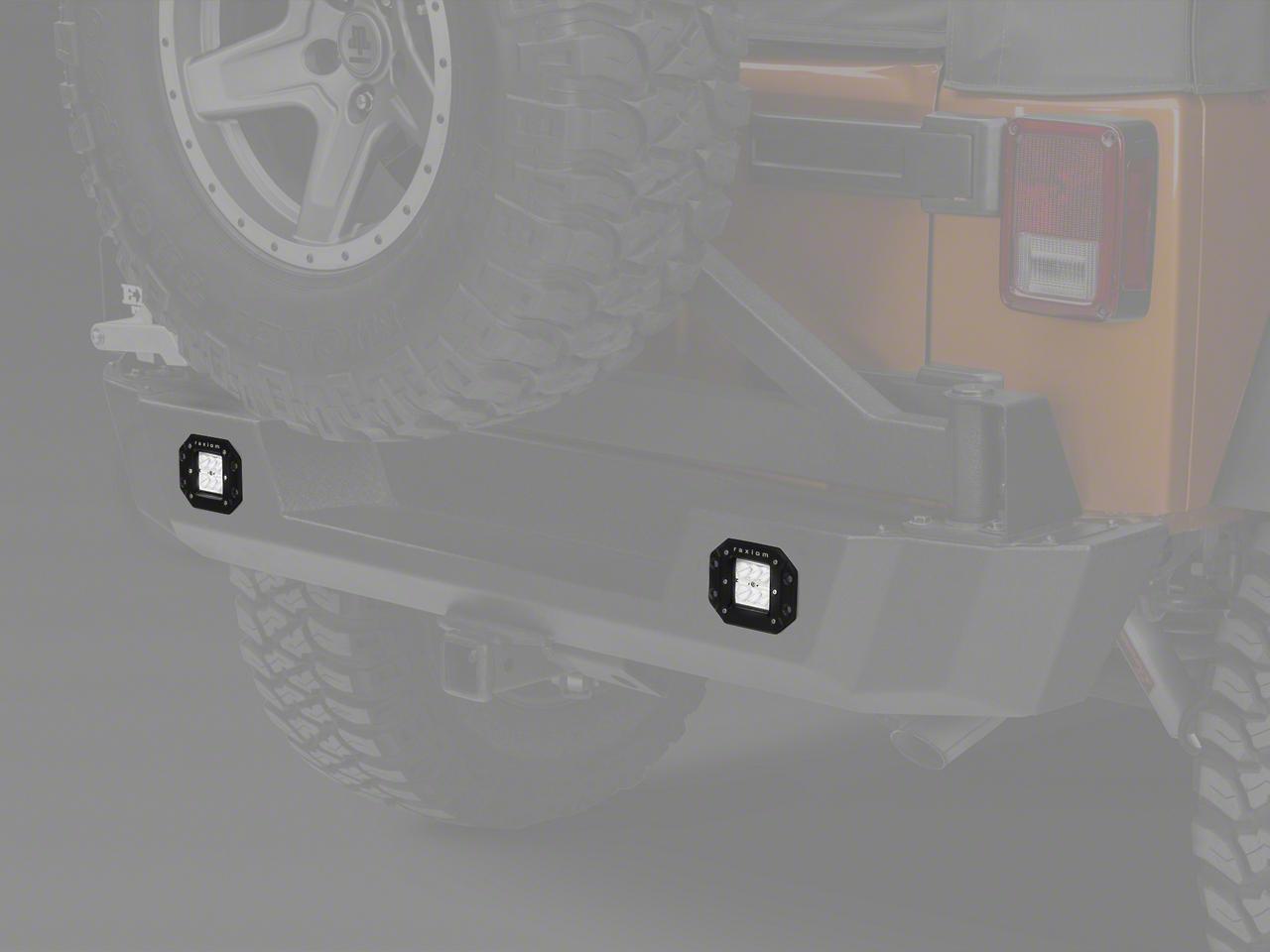 Raxiom 3-Inch Flush Mount 6-Led Off Road Light; Flood Beam - J106729