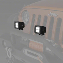 Raxiom 3-Inch Square 4-Led Off Road Light; Spot Beam - J106732