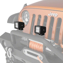 Raxiom 3-Inch Square 4-Led Off Road Light; Spot Beam - J106732
