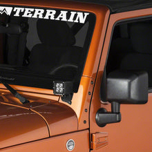 Raxiom Windshield Mounted Light Brackets (2007-2018 Wrangler, Wrangler JK) - J106735